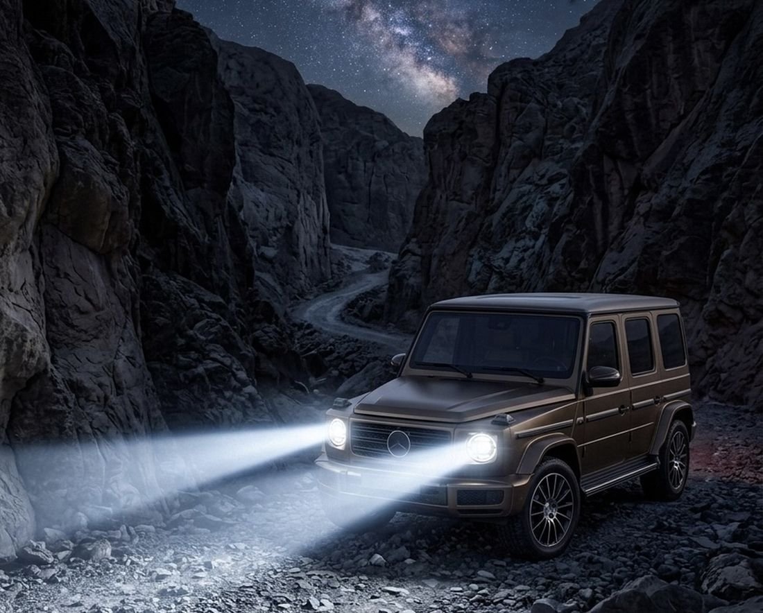 Night off-road beam